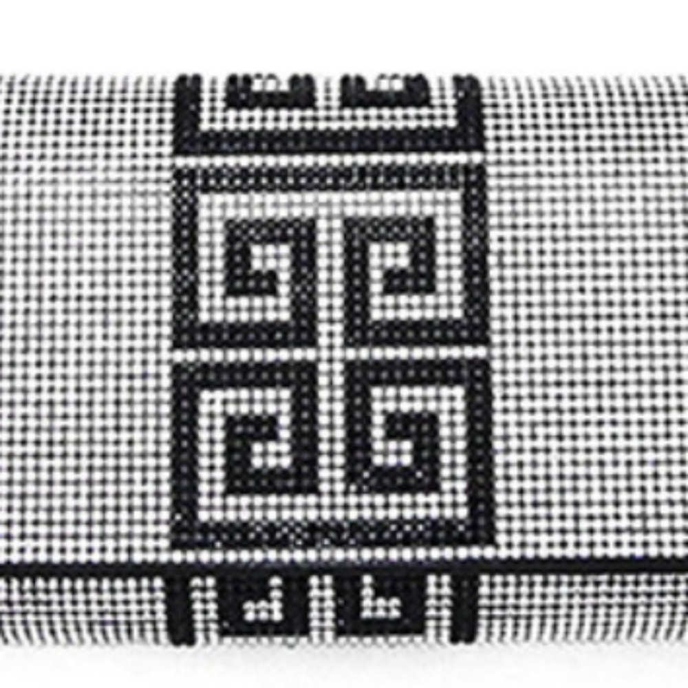 Silver Designer Style Rounded Clutch - Picture 2 of 5